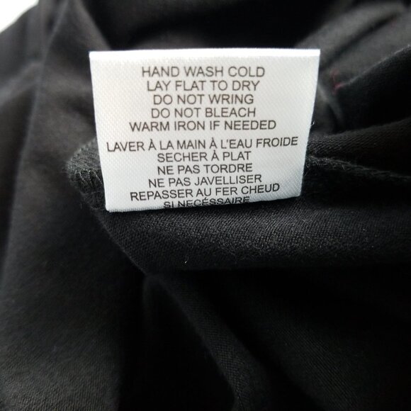 Belldini Sharkbite Beaded Black Tunic Large - Picture 9 of 9